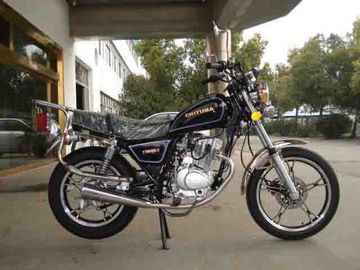 Motocicleta tradicional ligera de la impulsión de dos ruedas del motor de la moto de la motocicleta de Suzuki GN125 proveedor