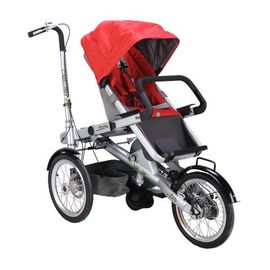 Triciclo del bebé del PVC del diseño de GTZ de la PU cómoda técnica alemana del hierro/del plástico - B proveedor