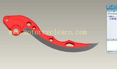 Blanco del amarillo del rojo azul de la bici de la LH de la palanca de embrague de la palanca de freno delantero del CNC de la motocicleta de YAMAHA HONDA R proveedor