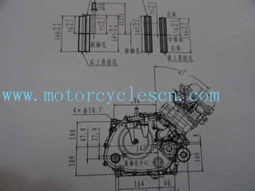 174MN 3W-300 174MP350 escogen el cilindro que cuece el agua al vapor refrescan tres motores de las motocicletas de las ruedas proveedor