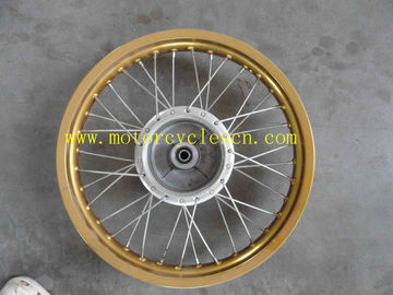 Montaje de la RUEDA POSTERIOR del motocrós GXT200 (la motocicleta del OEM del FRENO de TAMBOR parte la rueda del aluminio GXT200 proveedor