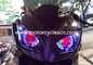 2012-2103 fricción de la pieza LED de la motocicleta del ligh de la cabeza de KAWASAKI-NINJA EX300 que compite con la cabeza original Lig proveedor